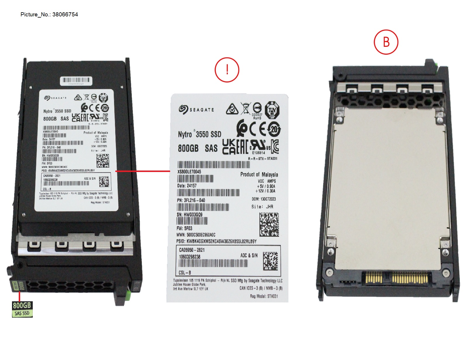 SSD SAS 12G MU 800GB IN SFF SLIM