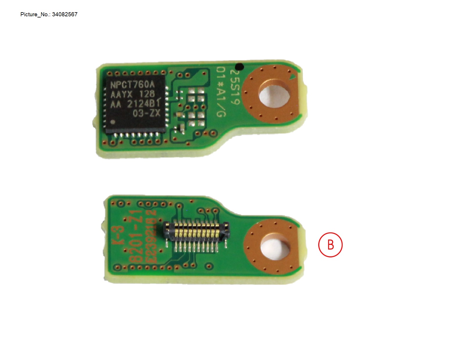 SUB BOARD, TPM MODULE 2.0