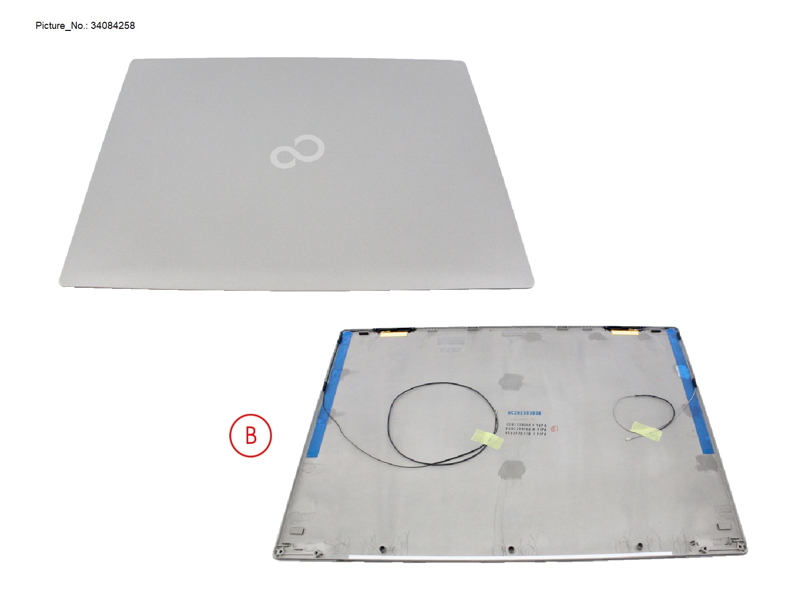 LCD BACK COVER ASSY FOR TOUCH