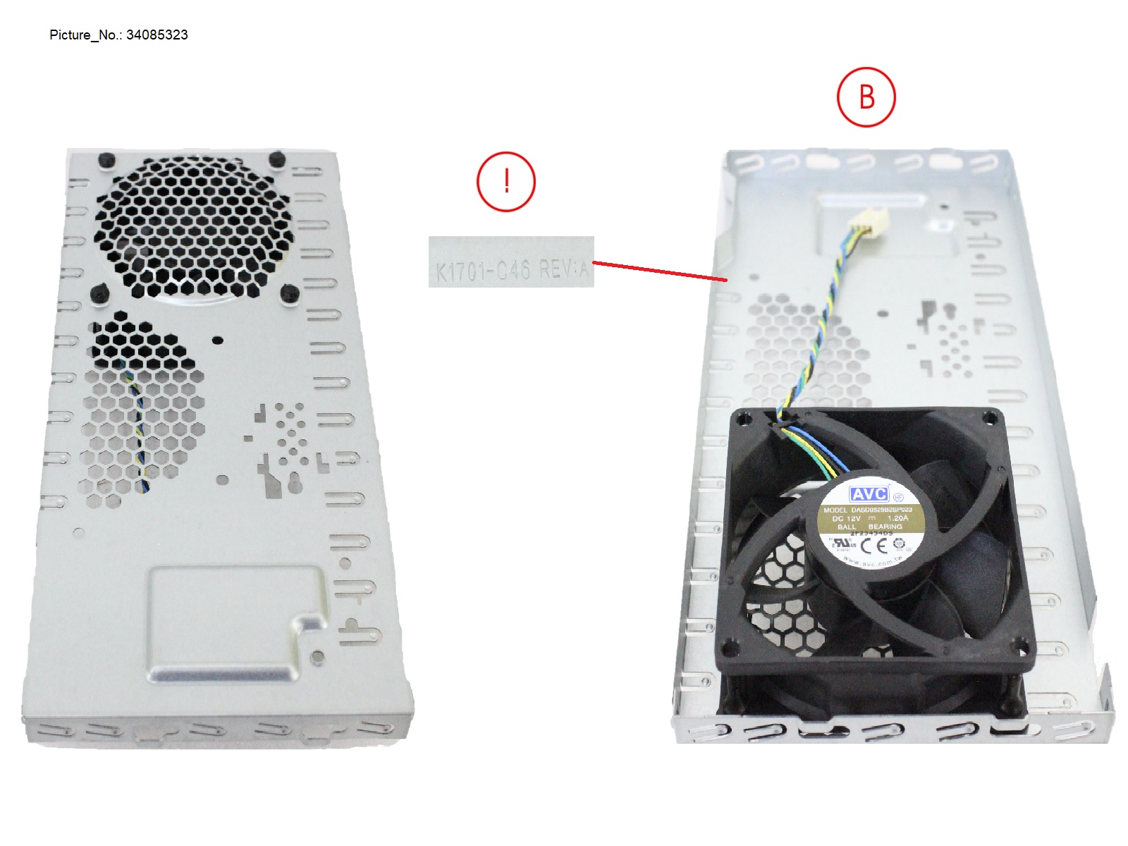 FRONT FAN MODULE (FG-ASY-4SLT)