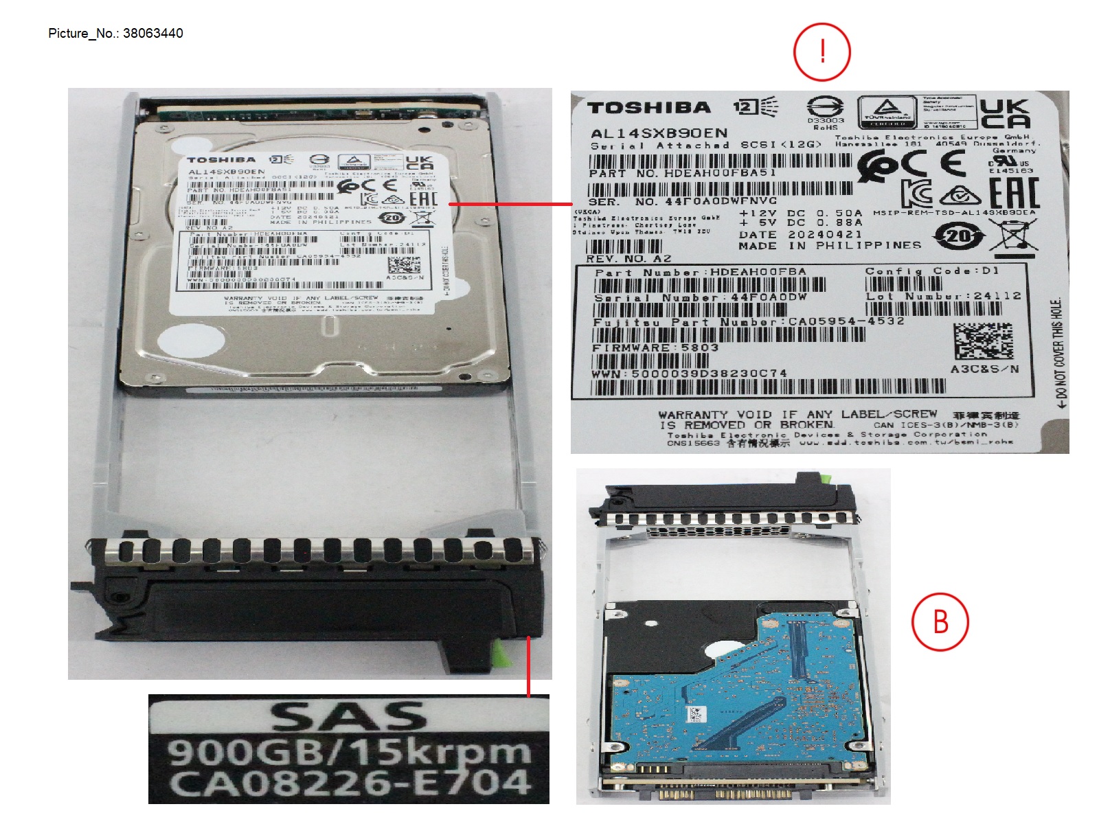 DX S3/S4 HD DRIVE 2.5 900GB 15K