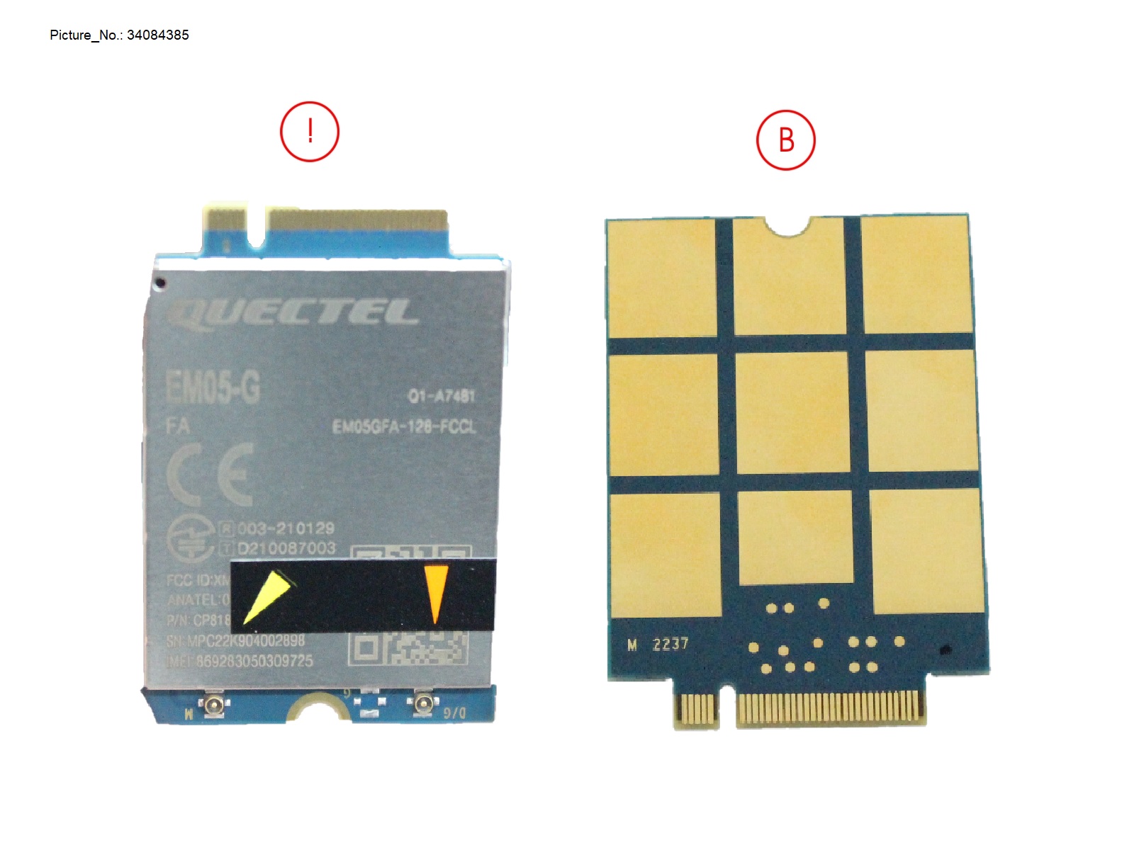 WWAN MODULE EM05-G (4G)