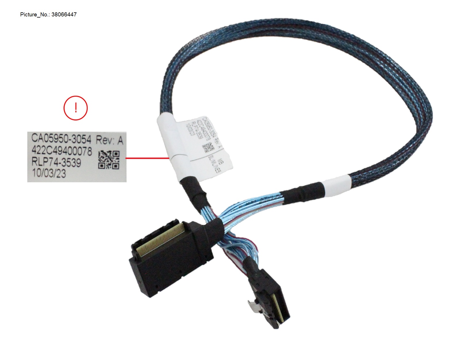 SLIMSAS 8X ON BOARD TO HSBP (10X2.5 NVM