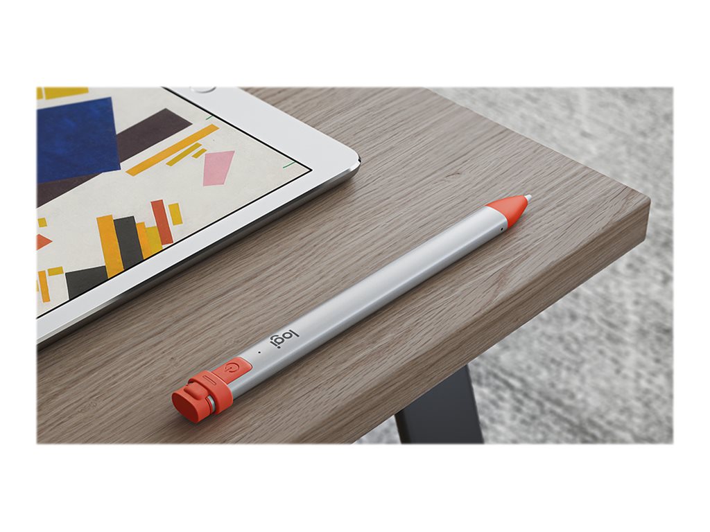 LOGITECH Crayon digitaler Zeichenstift für iPad ab 2018