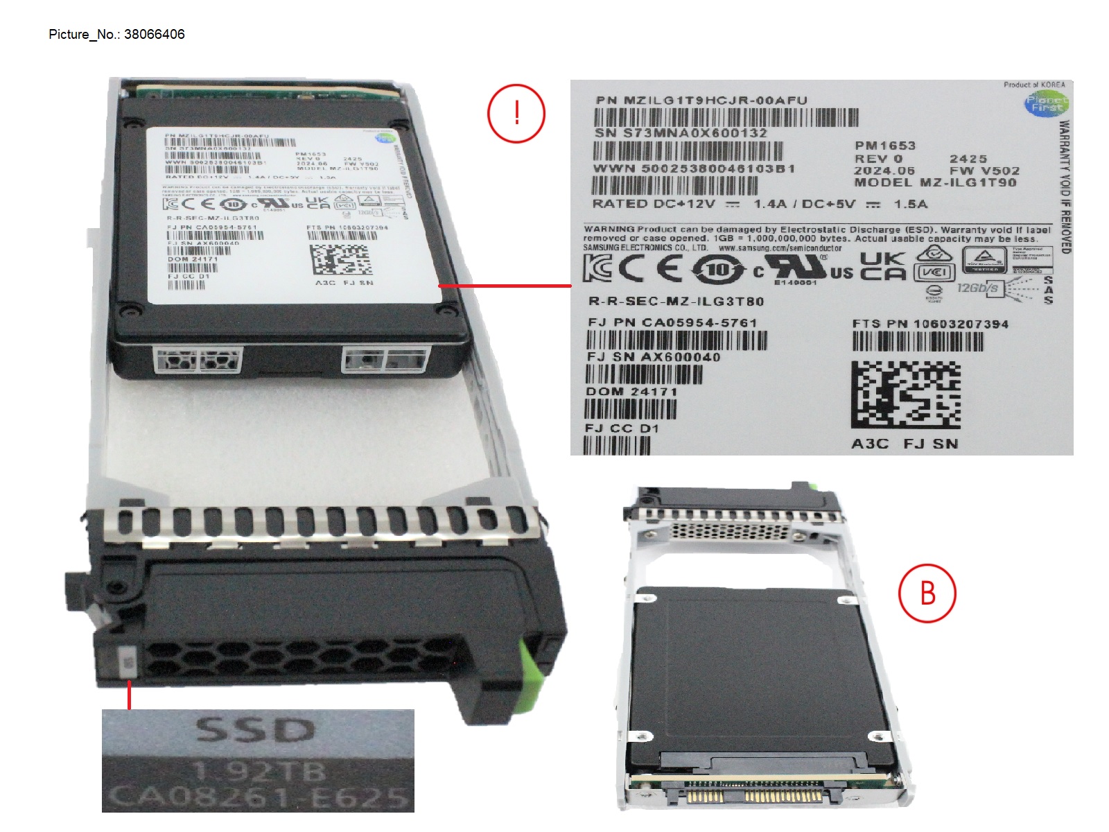 DX/AF SSD SAS 2.5 1.92TB 12G