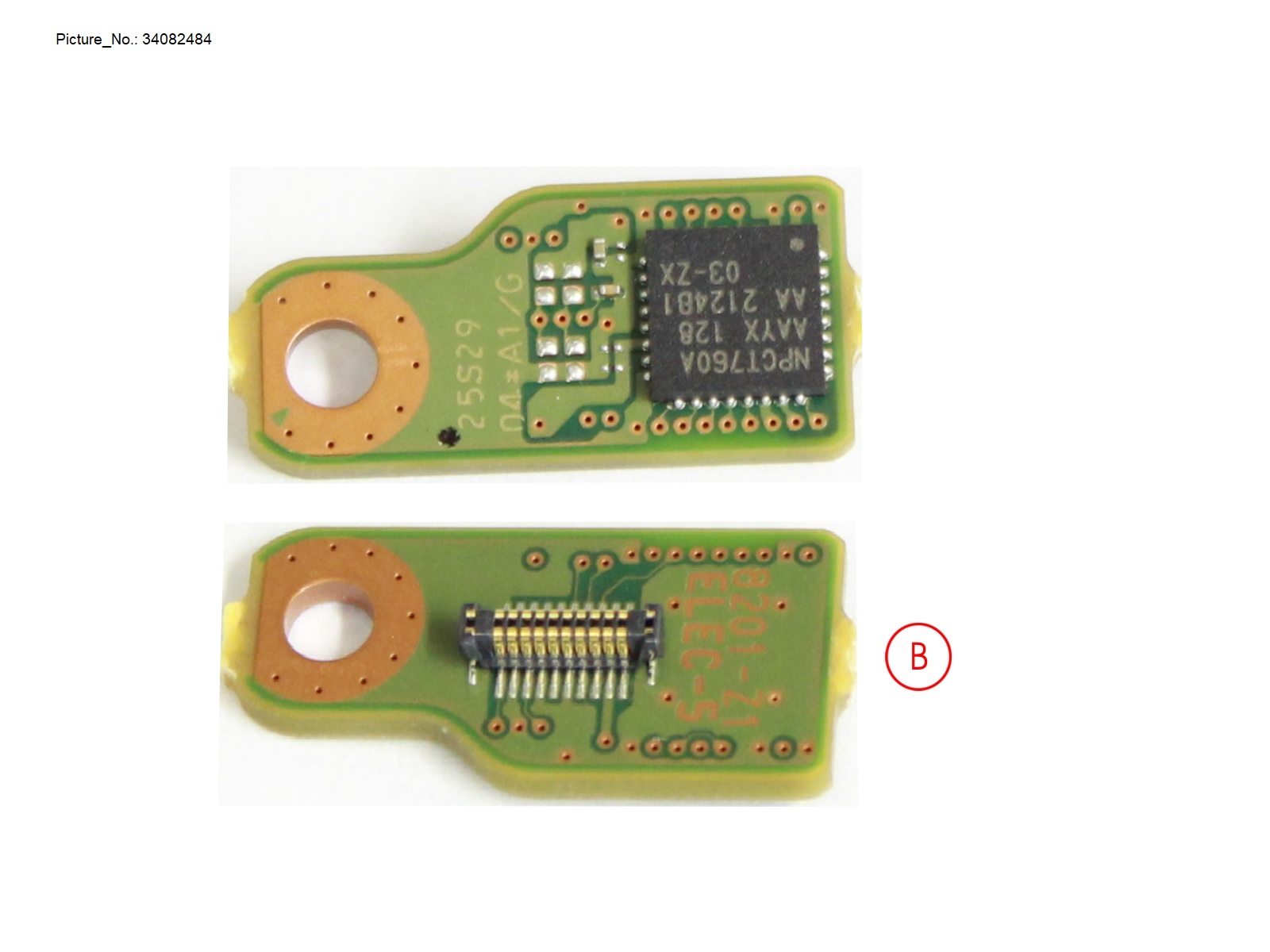 SUB BOARD, TPM MODULE 2.0