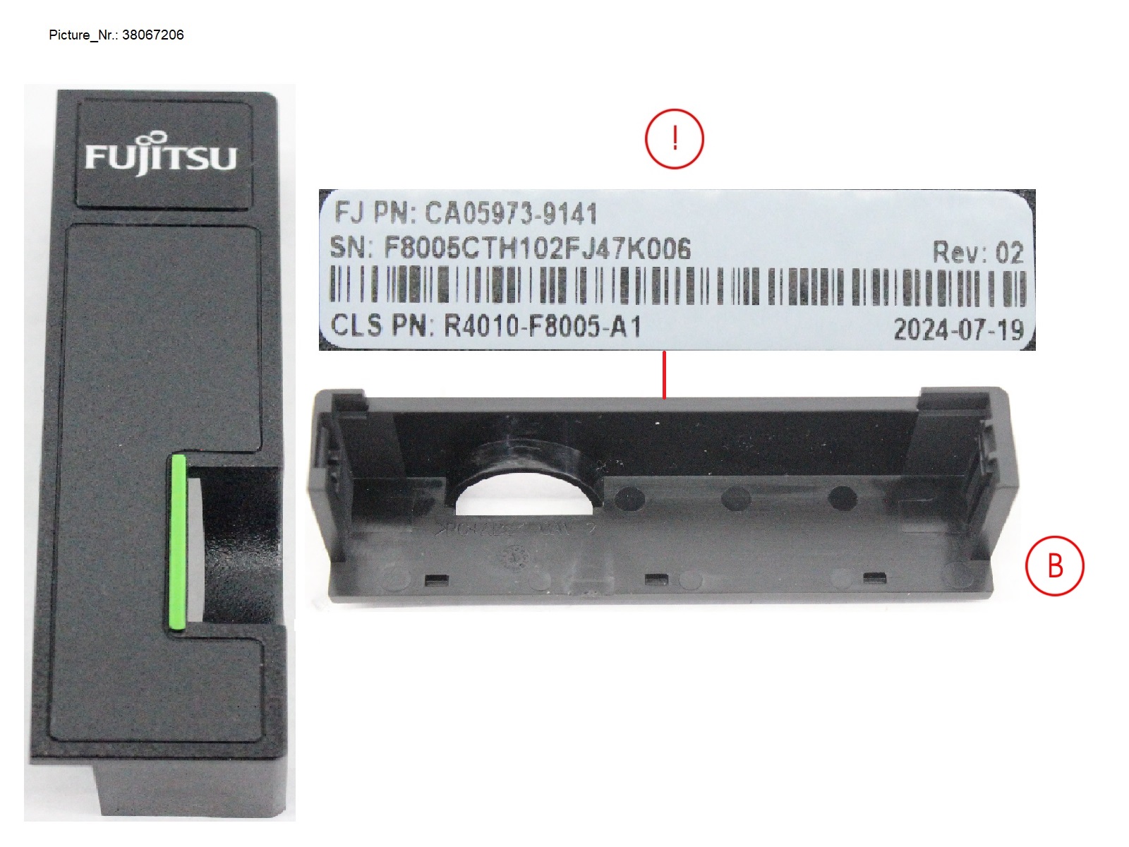 FRANGE COVER FOR NVME DE  (RIGHT)