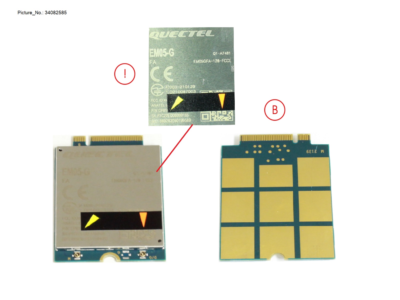 WWAN MODULE EM05-G (4G)