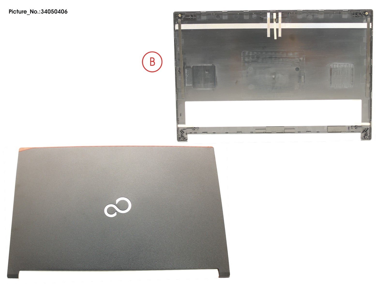 FUJITSU LCD BACK COVER ASSY(FHD)