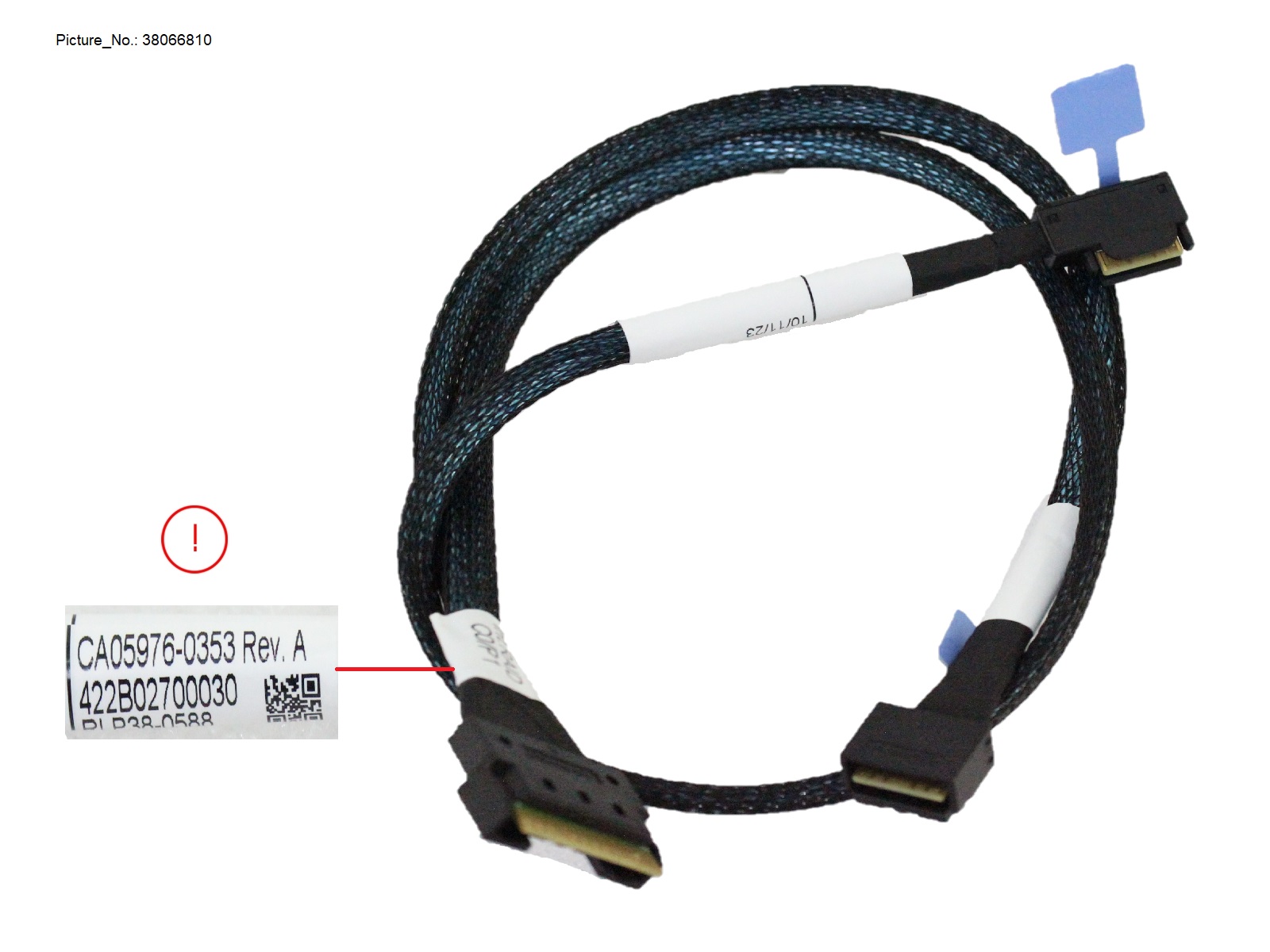 SLIMSAS CABLE, INT RAID TO 2.5X8 FHSBP,