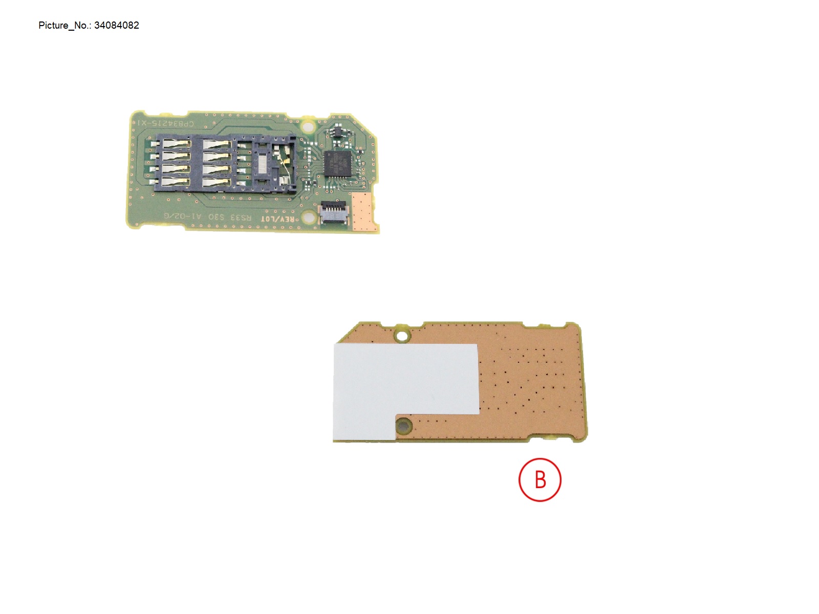 SUB BOARD, SMARTCARD