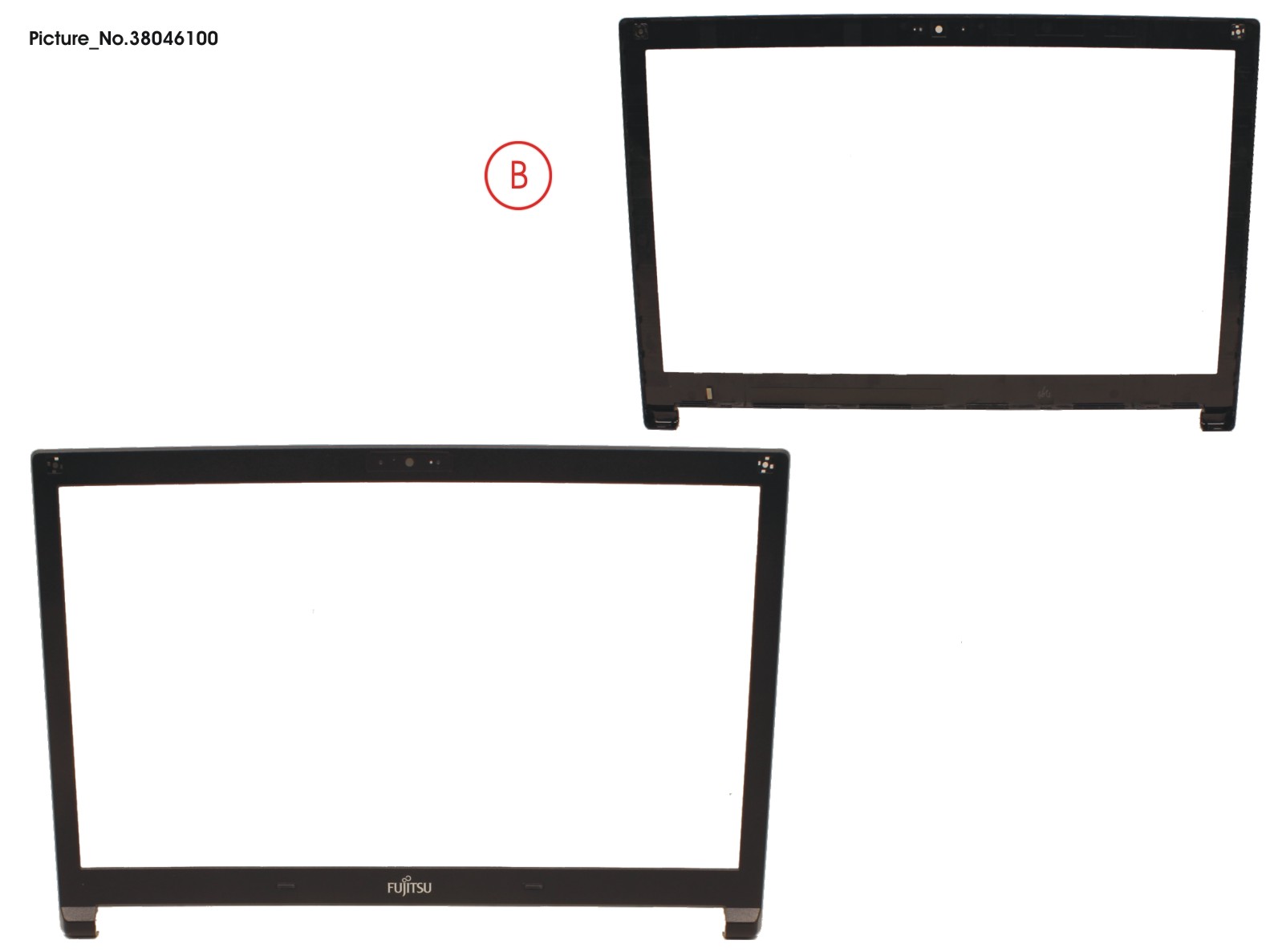 LCD FRONT COVER (HD, FOR CAM/MIC)