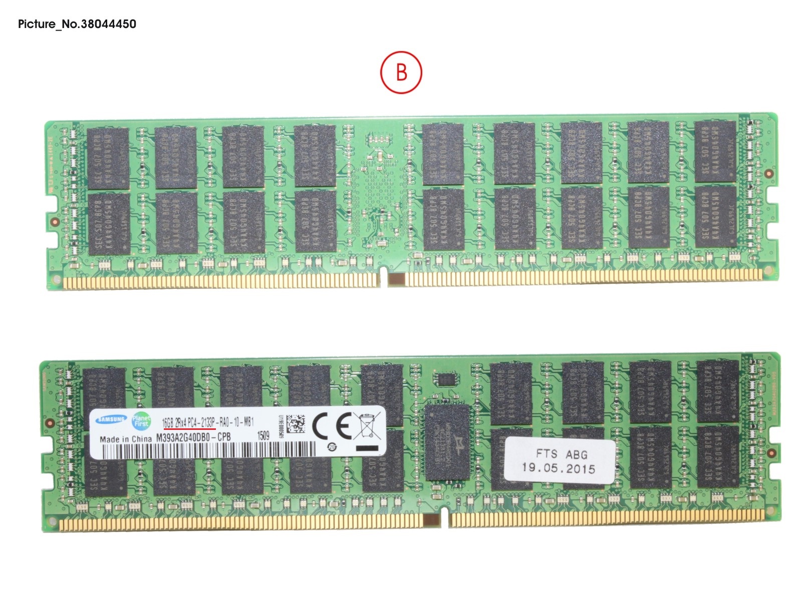 16GB (1X16GB)2RX4 DDR4-2133 R ECC