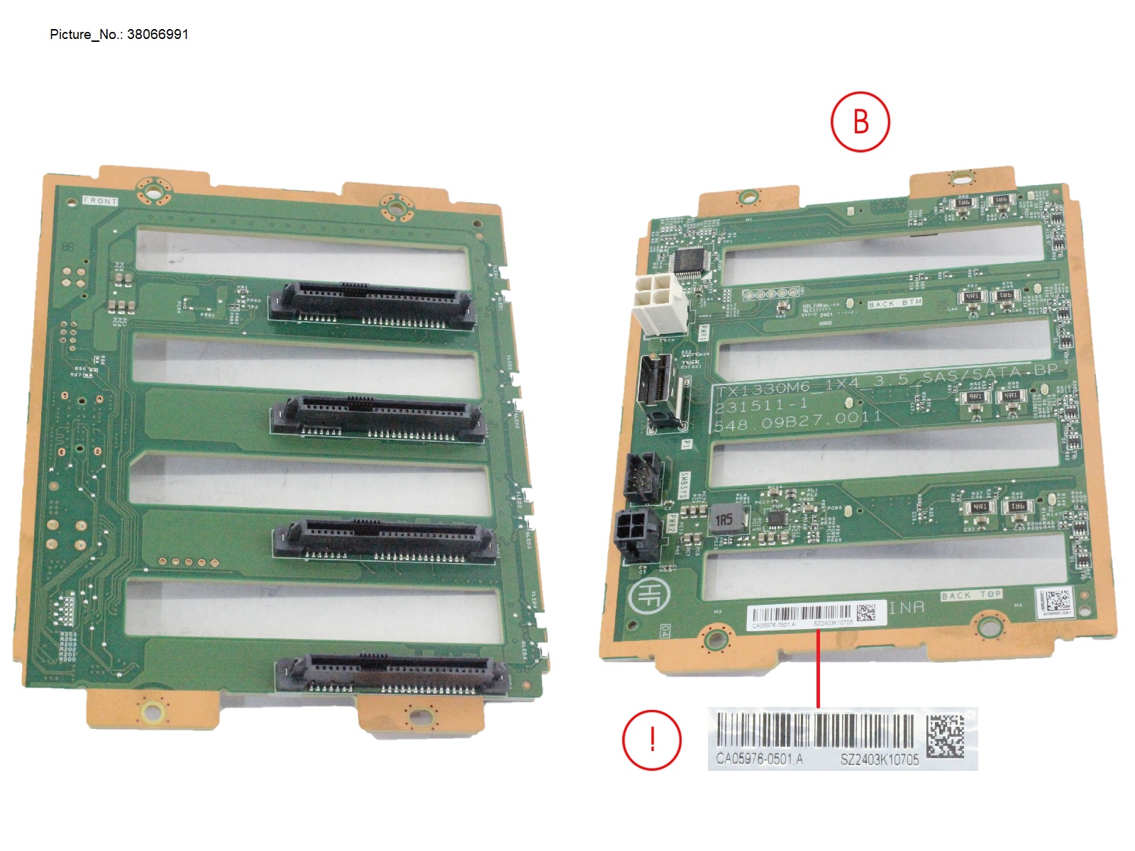 TX1330M6_1X4_3.5_SAS/SATA BP