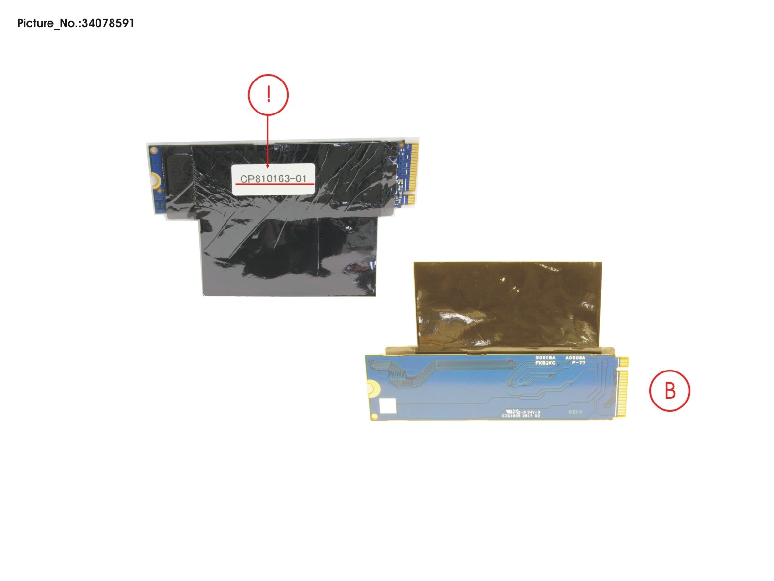 SSD PCIE M.2 512GB ASSY