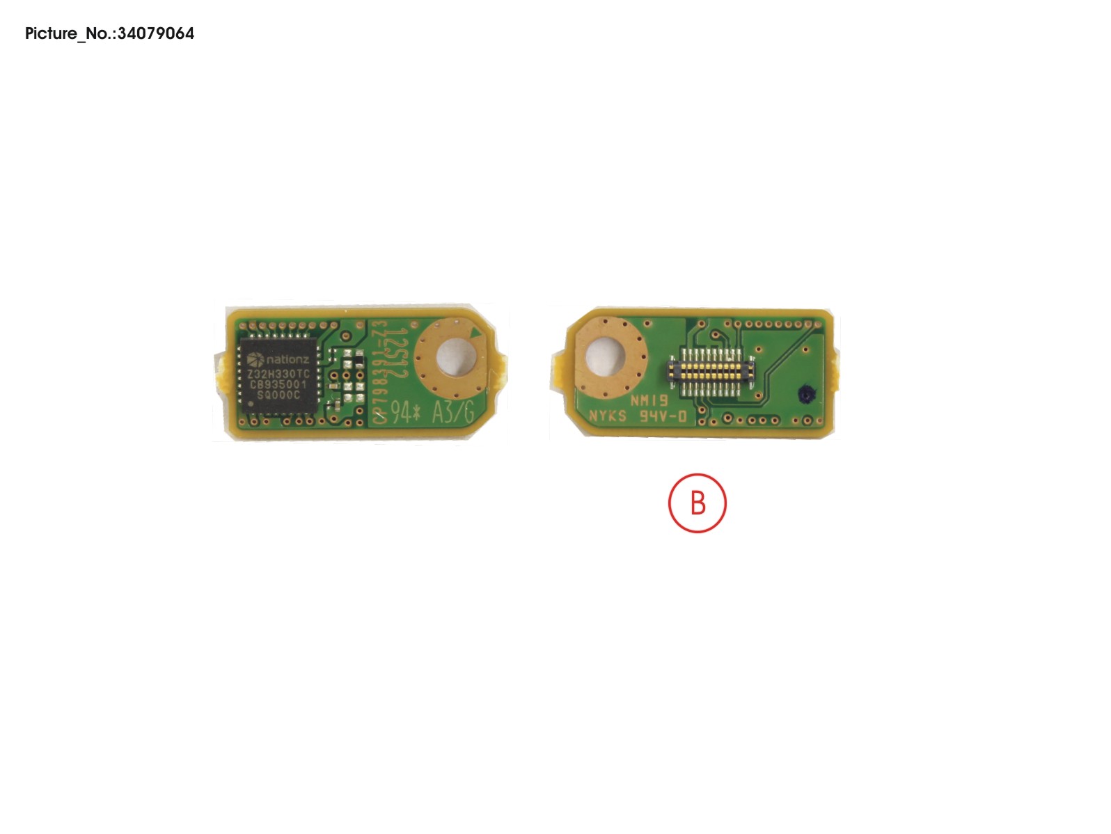 SUB BOARD, TPM-B (NATIONZ)