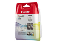 CANON PG 510 / CL 511 Multi pack 2er Pack Schwar