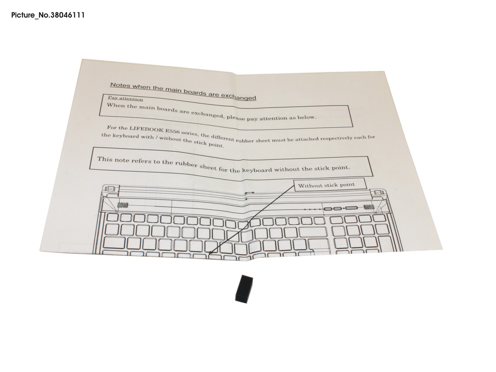 RUBBER FOR MB W/O TS KB