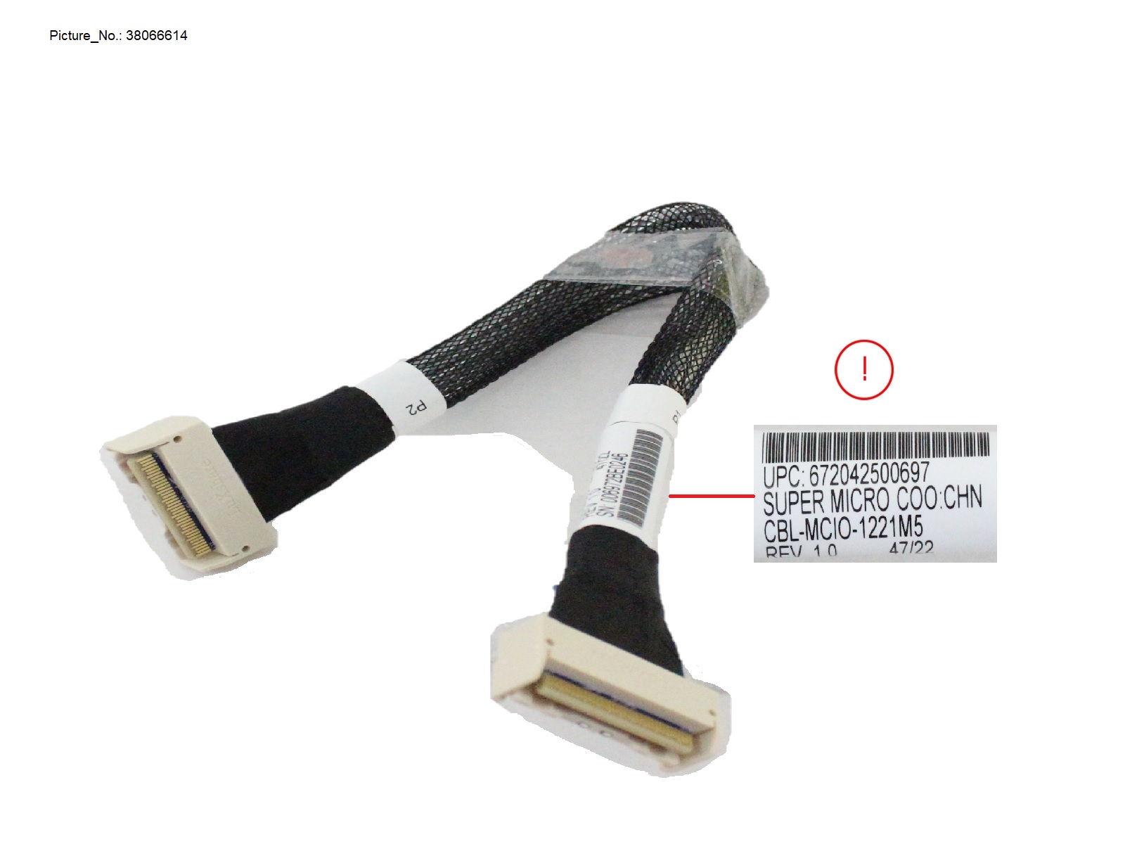 CABLE MCIO (MB-RISER) XXCM