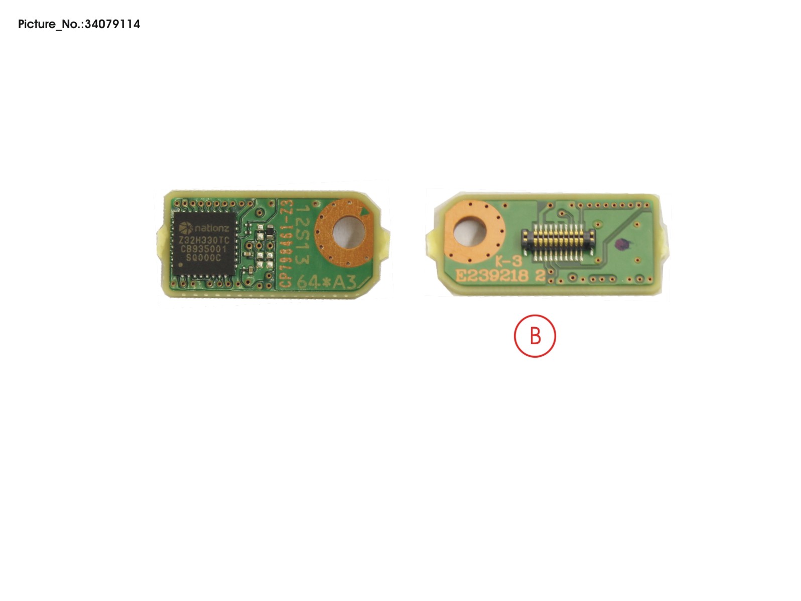 SUB BOARD, TPM-B (NATIONZ)