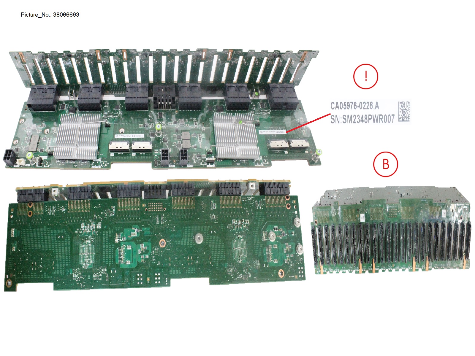 RX2450M2_HSBP_24X2.5_PCIE+SWITCH BOARD K