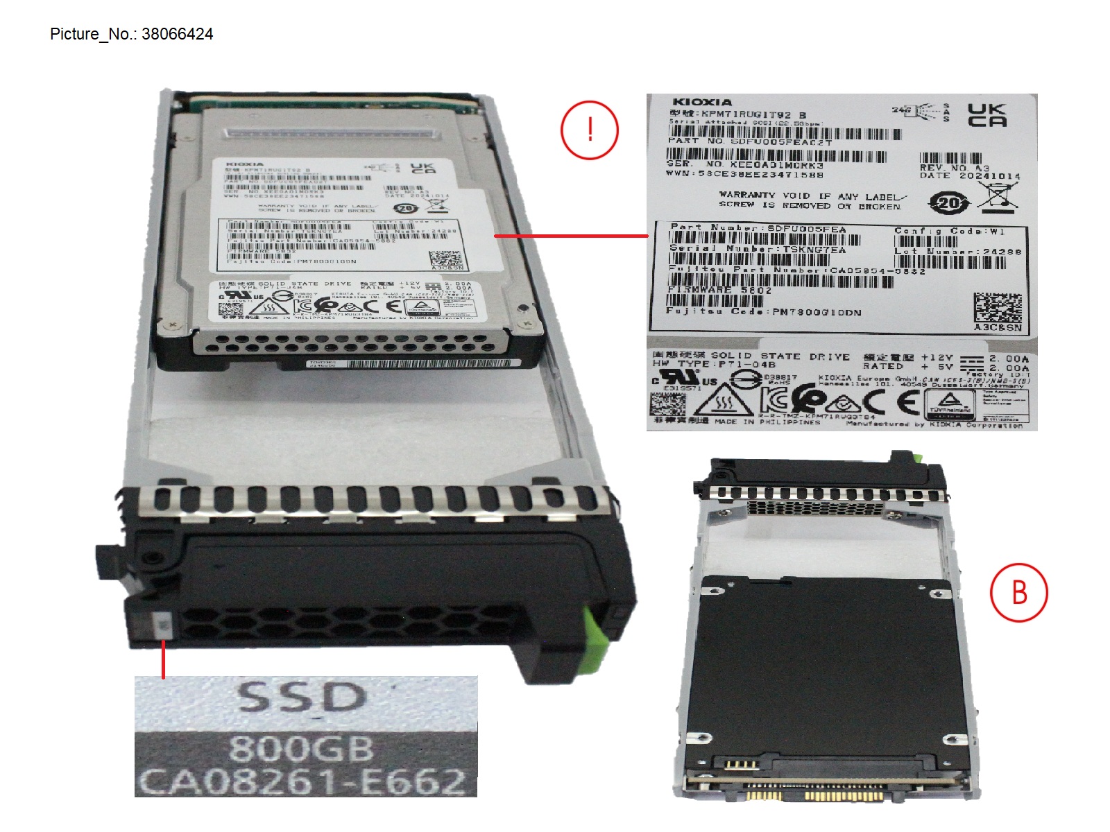 DX/AF SSD SAS 2.5 800GB 12G