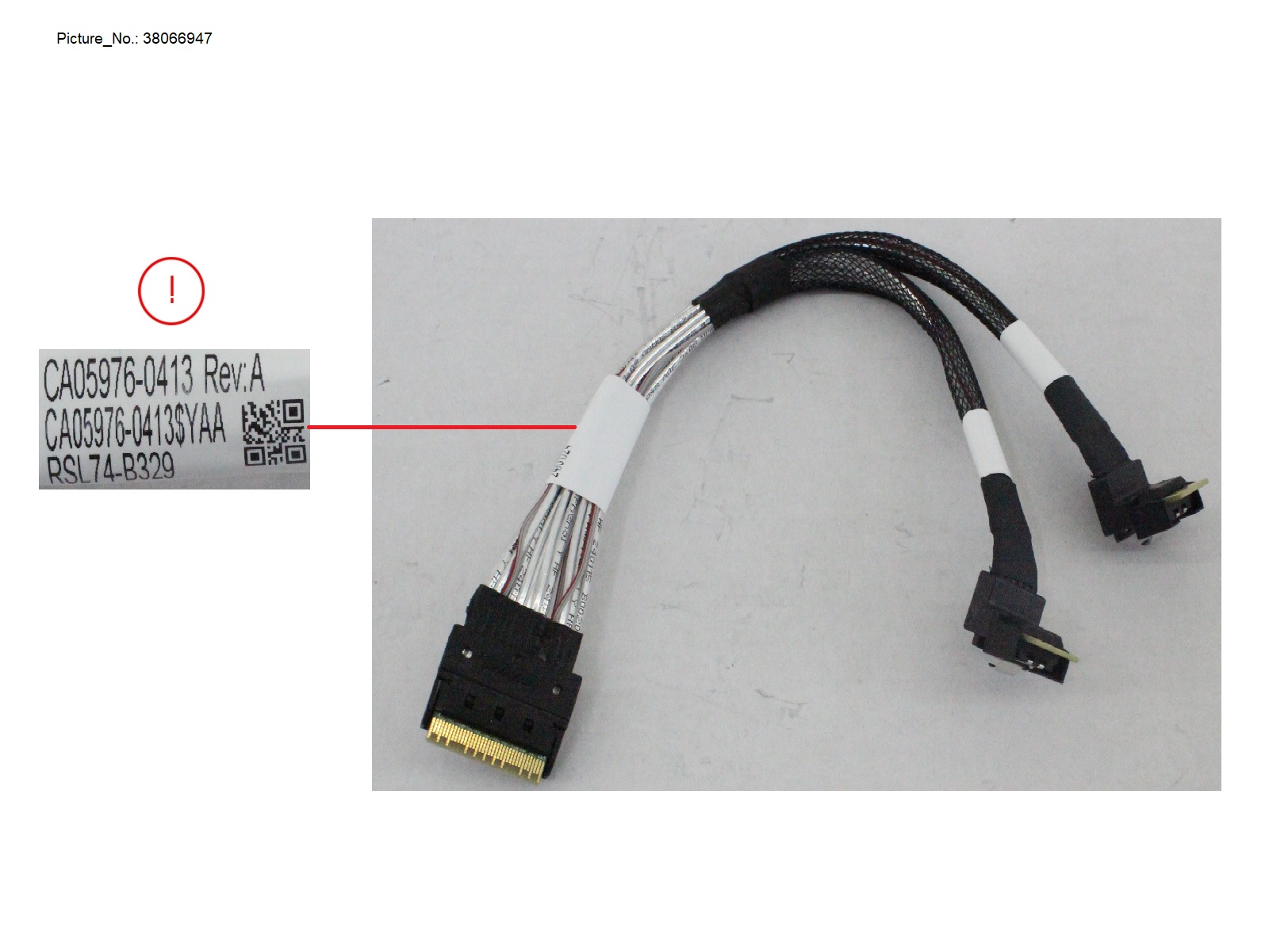 8 HDD SAS SIGNAL CABLE FOR C6/L6 RAID