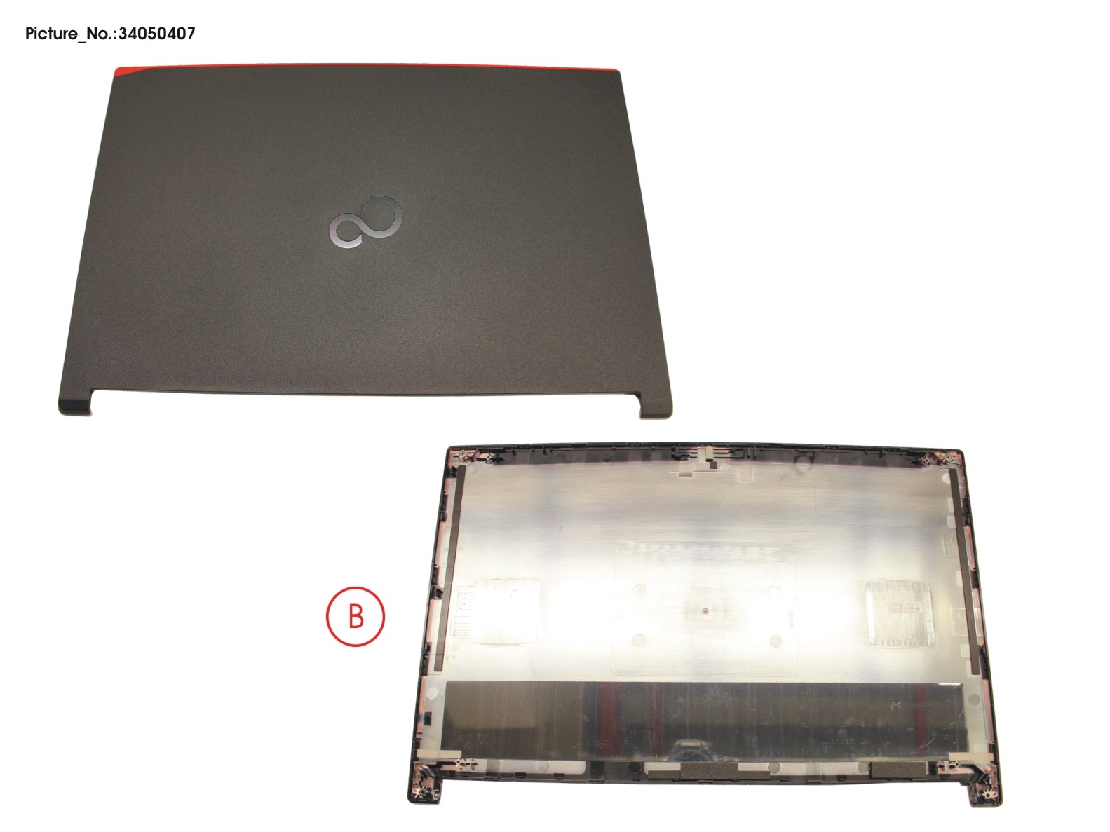 FUJITSU LCD BACK COVER ASSY(FHD)